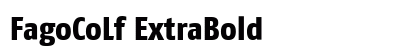 FagoCoLf ExtraBold Preview