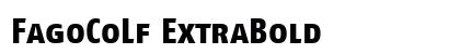 FagoCoLf ExtraBold Preview