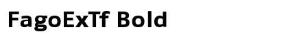 FagoExTf Bold preview