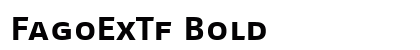 FagoExTf Bold preview