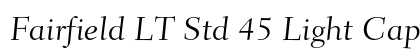 Fairfield LT Std 45 Light Caption Preview