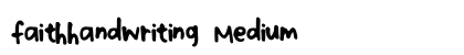 faithhandwriting Medium preview