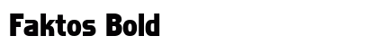 Faktos Bold preview