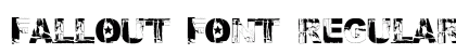 Fallout Font Regular preview