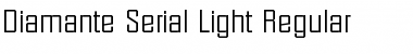 Diamante-Serial-Light Regular Font