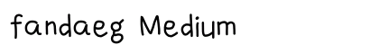 fandaeg Medium preview