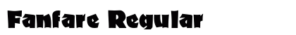 Fanfare Regular preview