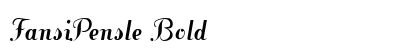 FansiPensle Bold preview