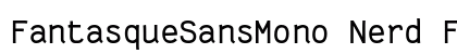 FantasqueSansMono Nerd Font Mono Regular Preview