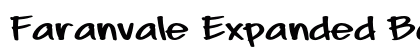 Faranvale Expanded Bold preview