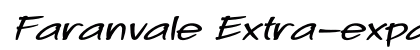 Faranvale Extra-expanded Italic preview