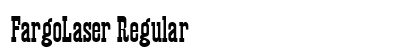 FargoLaser Regular preview