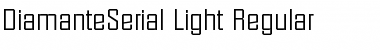 DiamanteSerial-Light Regular Font