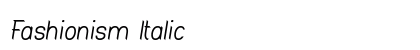 Fashionism Italic preview