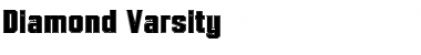 Diamond Varsity Font