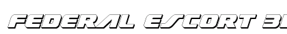 Federal Escort 3D Italic Italic preview