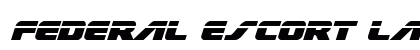 Federal Escort Laser Italic Italic preview