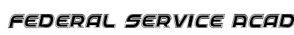 Federal Service Academy Italic Italic preview