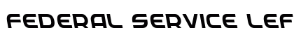 Federal Service Leftalic Italic preview