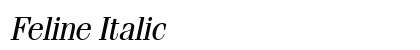 Feline Italic Preview