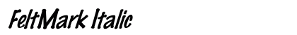 FeltMark Italic preview