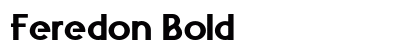 Feredon Bold preview