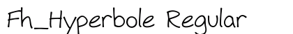 Fh_Hyperbole Regular Preview
