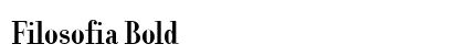 Filosofia Bold preview