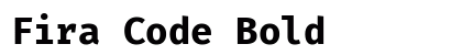 Fira Code Bold preview