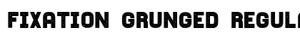 Fixation Grunged Regular preview