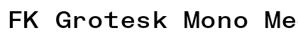 FK Grotesk Mono Medium preview