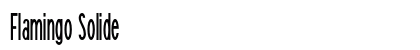 Flamingo Solide Preview