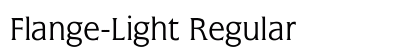 Flange-Light Regular preview