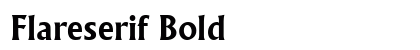 Flareserif Bold preview