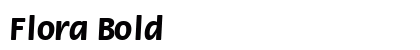 Flora Bold preview