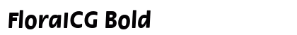 FloraICG Bold preview