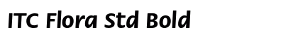 ITC Flora Std Bold preview