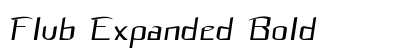 Flub Expanded Bold preview