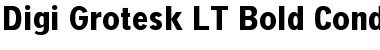 DigiGrotesk LT BoldCondensed Regular Font