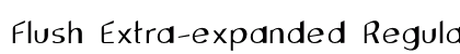 Flush Extra-expanded Regular Preview