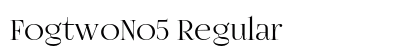 FogtwoNo5 Regular preview