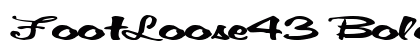 FootLoose43 Bold preview