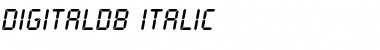DigitalDB Font
