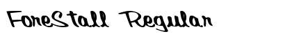 ForeStall Regular Preview