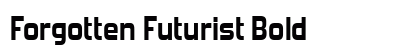 Forgotten Futurist Bold preview