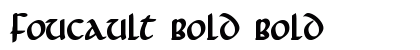 Foucault Bold Bold preview