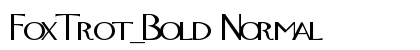FoxTrot_Bold Normal preview