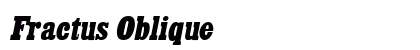 Fractus Oblique preview
