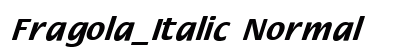 Fragola_Italic Normal preview