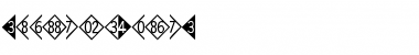 DigitsandPairsD Font